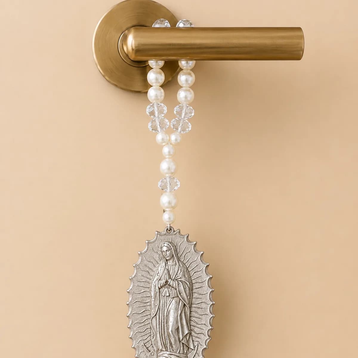 Bendición de puerta aplique virgen de Guadalupe