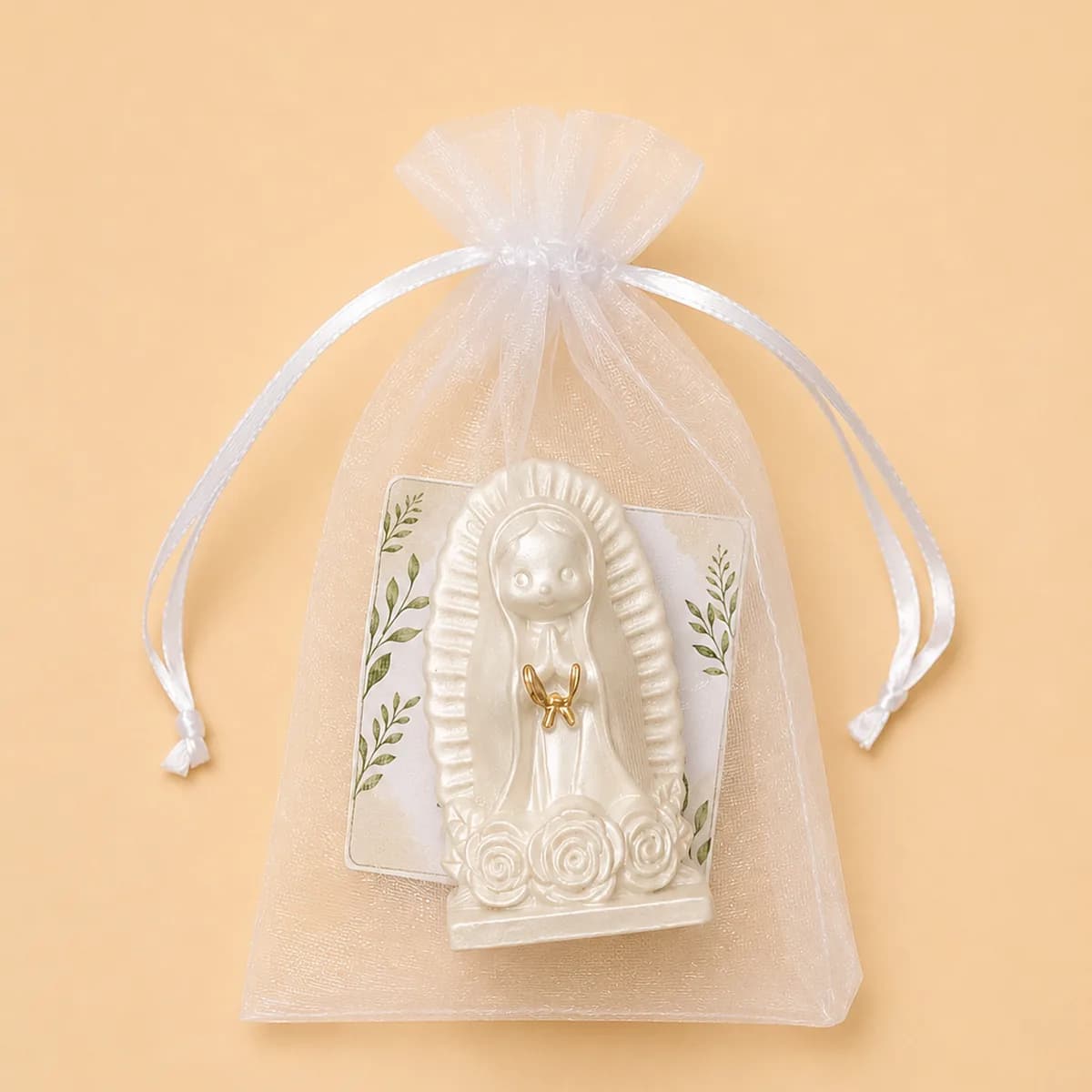 Mini virgencita de guadalupe decorativa