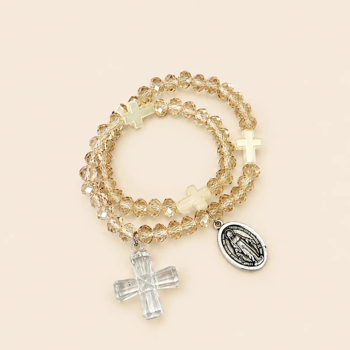 Pulsera Rosario de Piedras