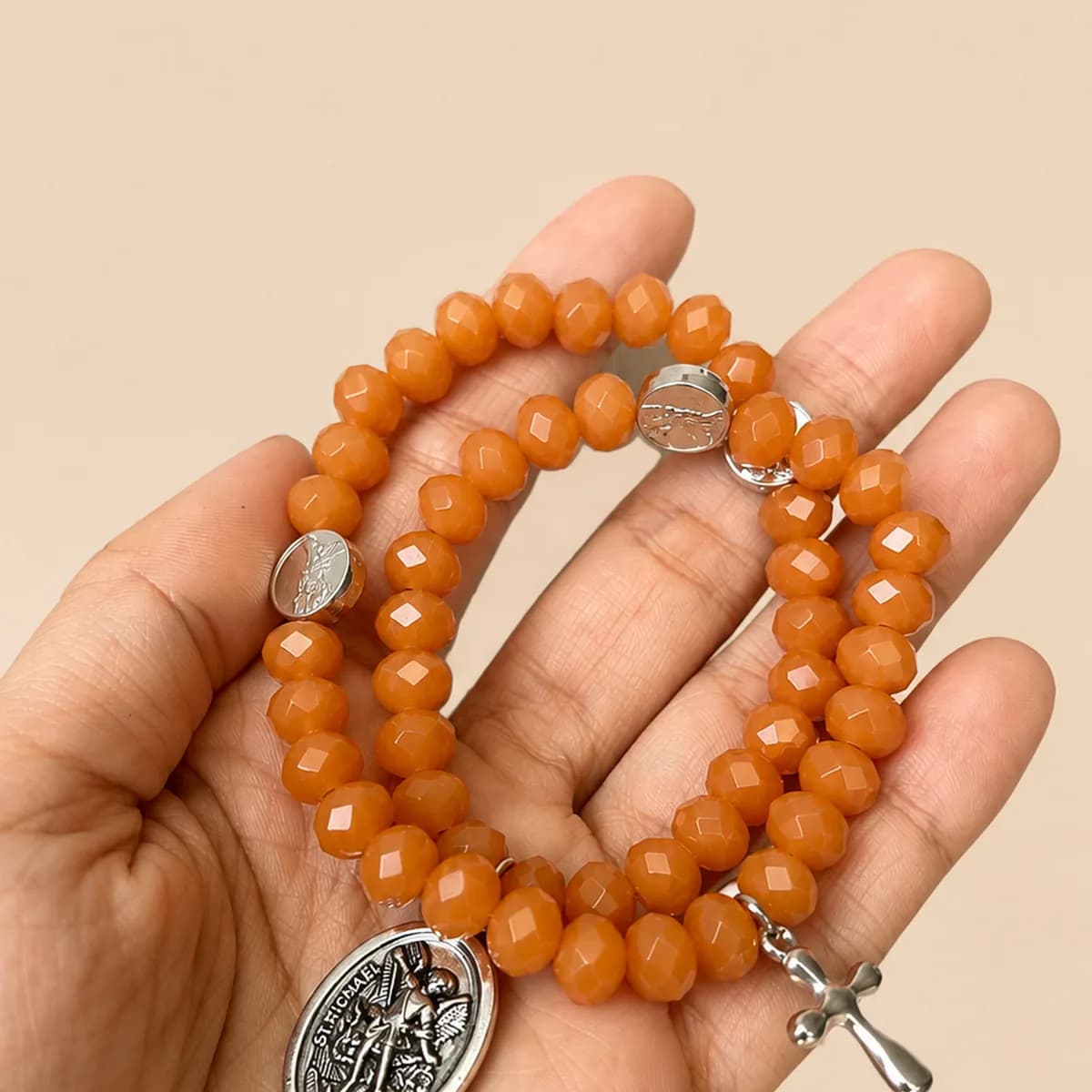 Rosario de mano murano